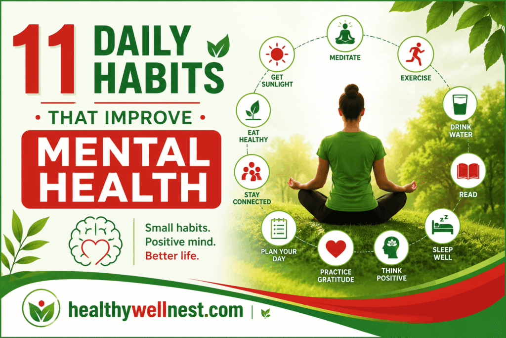 11 Daily Habits That Improve Mental Health