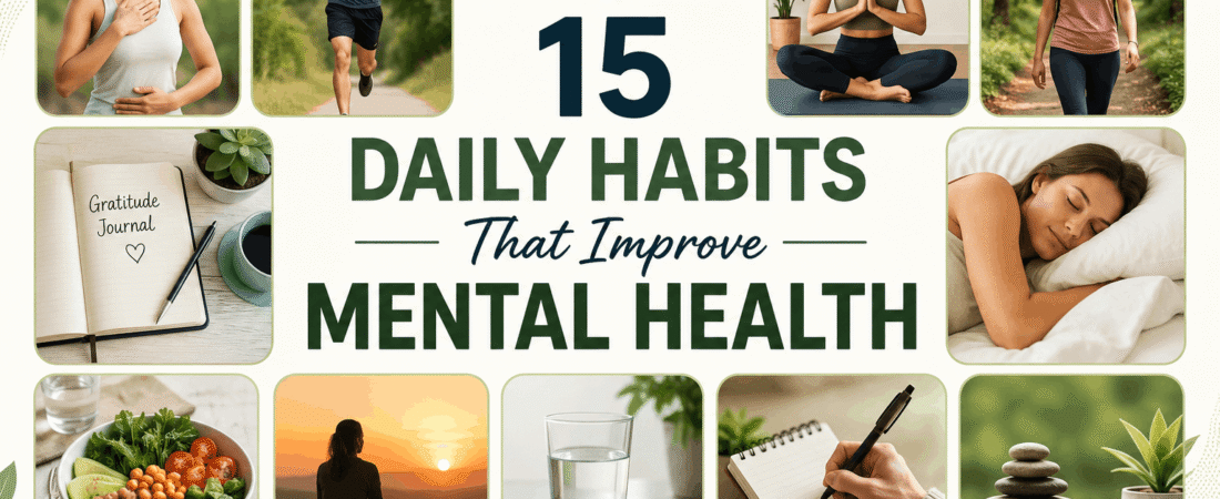 15 Daily Habits That Improve Mental Health