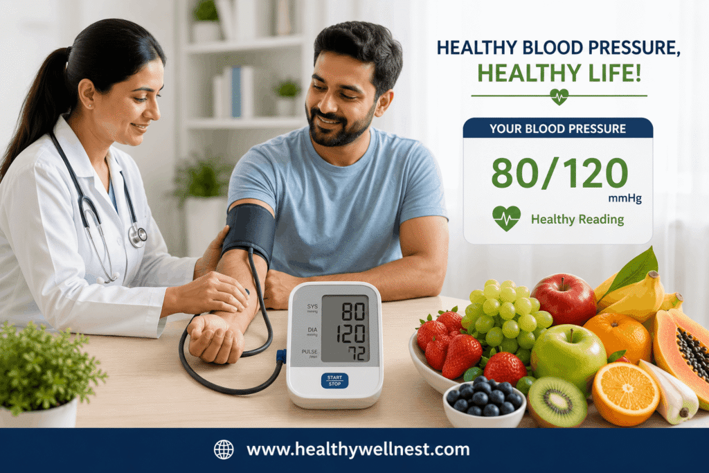 Healthy blood pressure
