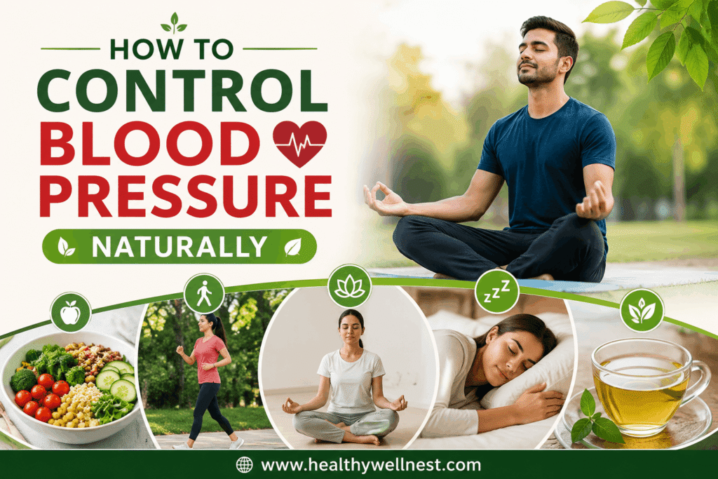 How to Control Blood Pressure Naturally