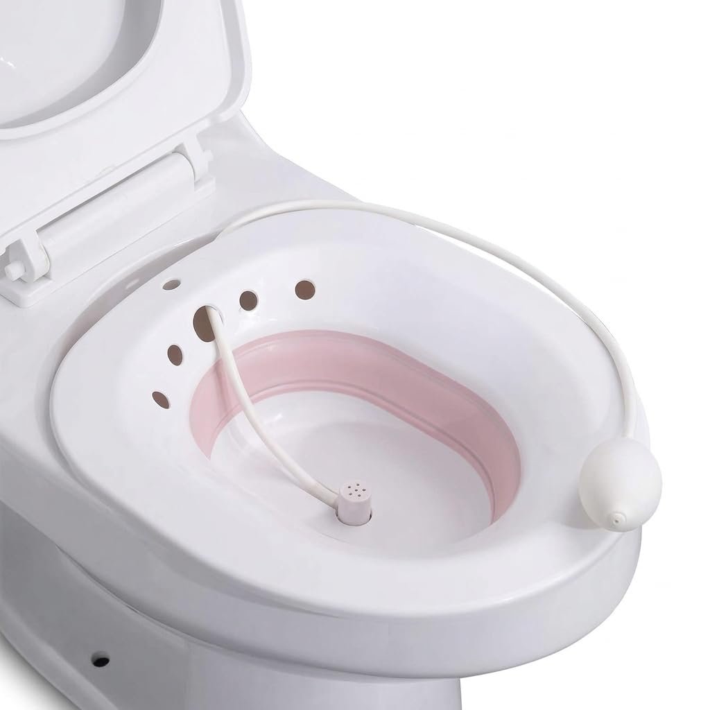 Soothe and refresh with a comfortable sitz bath.