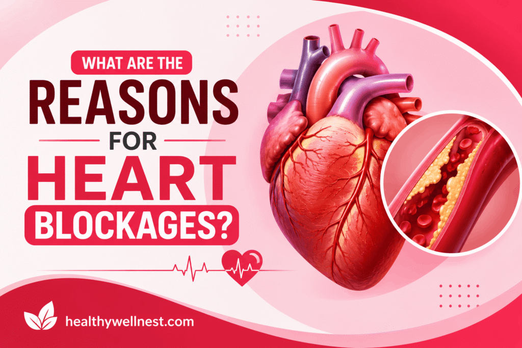 What are the reasons for Heart Blockages